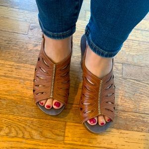 Dansko leather sling backs